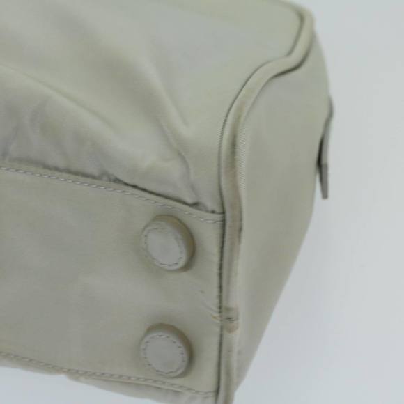PRADA Hand Bag Nylon Gray Auth 68818 - Picture 14 of 16